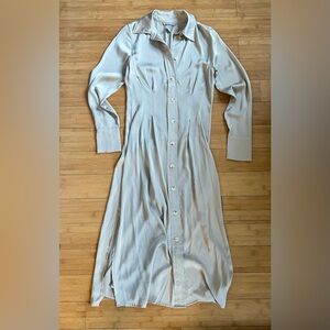 H&M silk shirt dress size XS. Never worn/ brand new